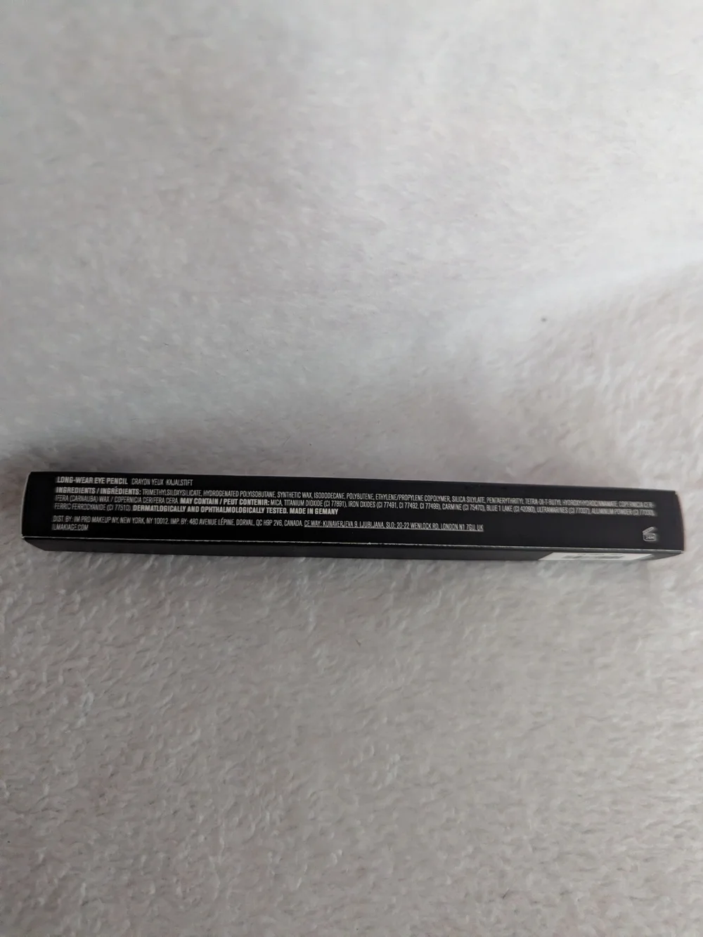 IL MAKIAGE Long-Wear Eye Pencil — Black Packaging